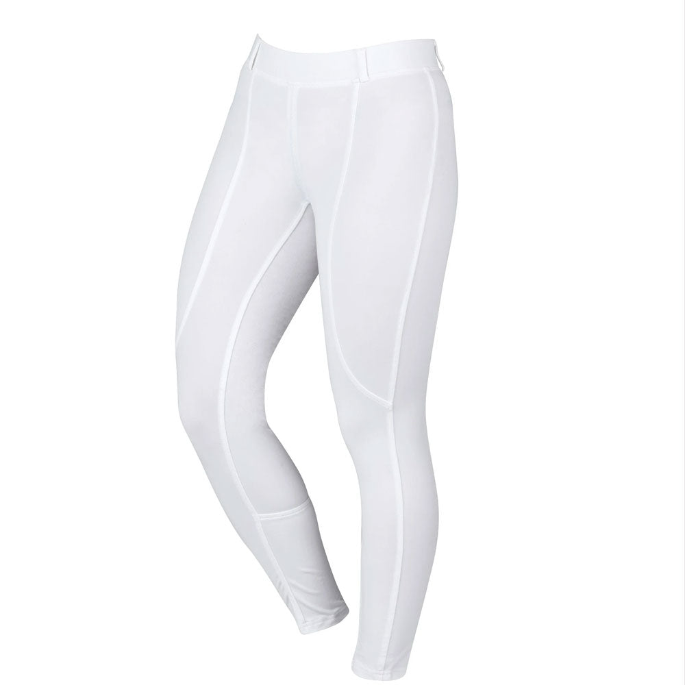 The Dublin Childs Cool It Gel Riding Tights in White#White
