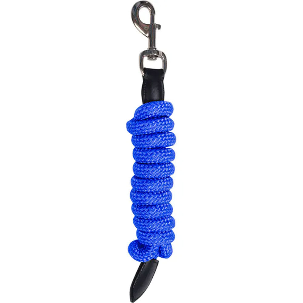 The Kincade Leather Rope Lead in Blue#Blue