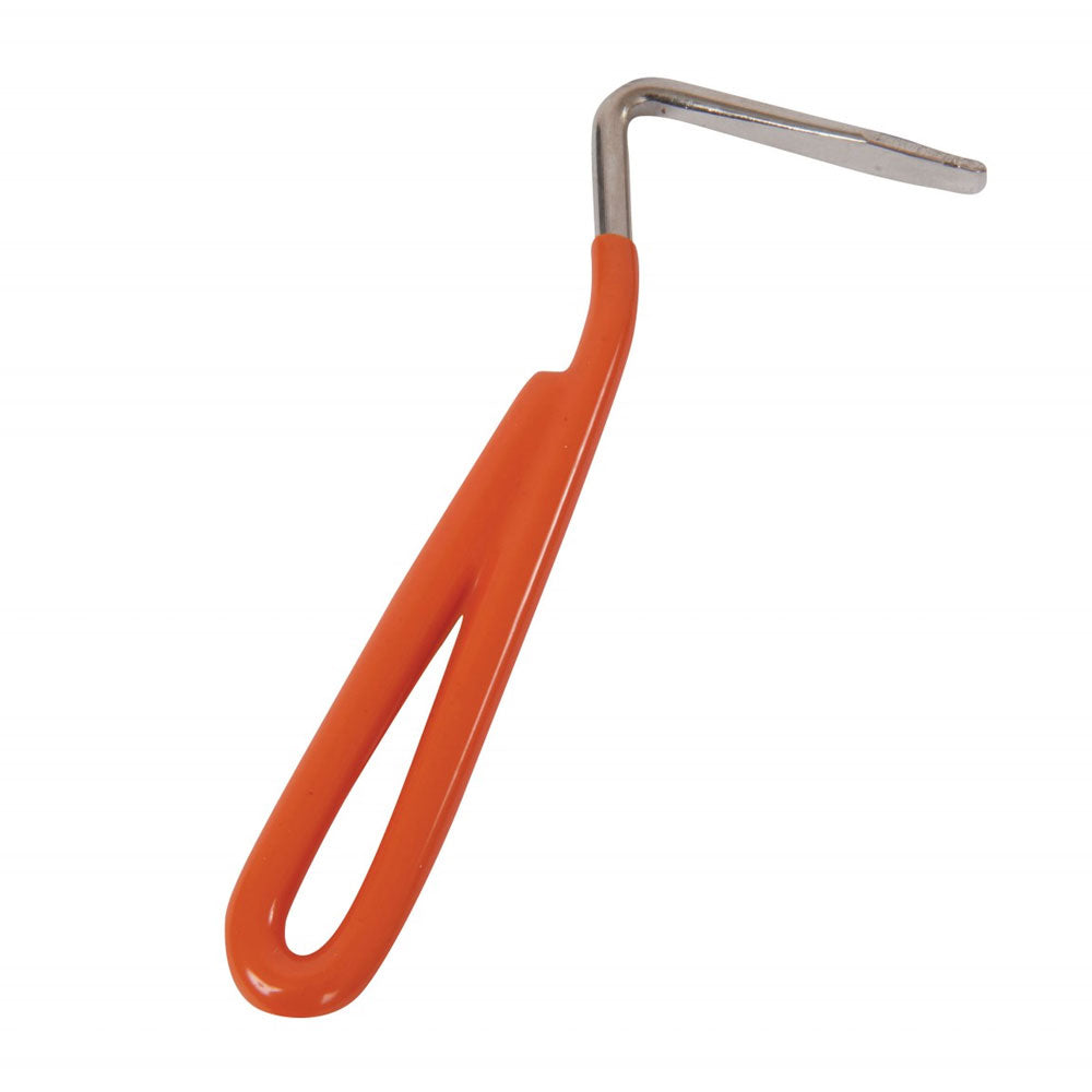 The Roma Metal Hoof Pick in Red#Red