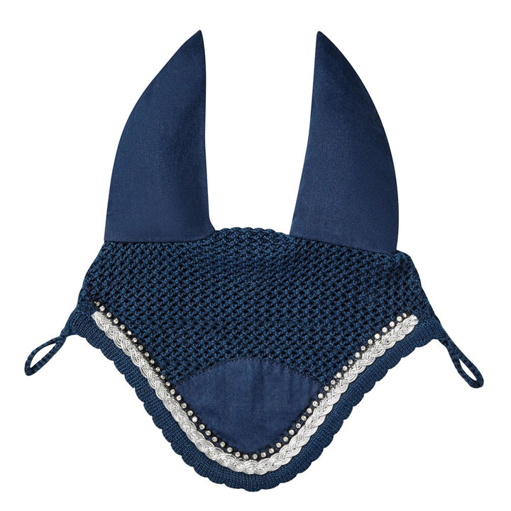 Weatherbeeta Prime Bling Ear Bonnet in Navy#Navy