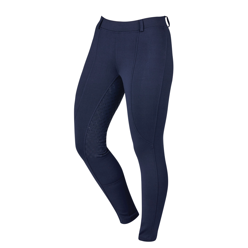The Dublin Ladies Performance Cool-It Gel Riding Tights in Navy#Navy