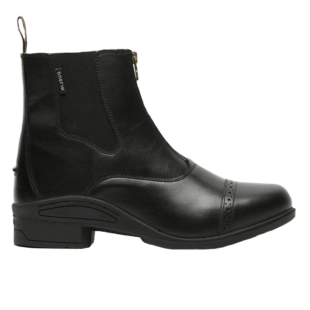 The Dublin Adults Altitude Zip Paddock Boots in Black#Black