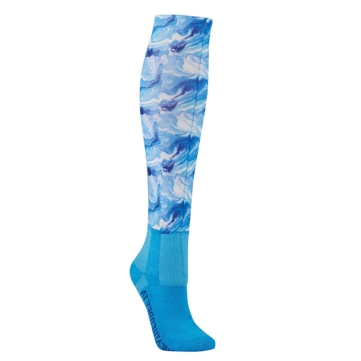 Weatherbeeta Stocking Socks in Blue Print#Blue Print