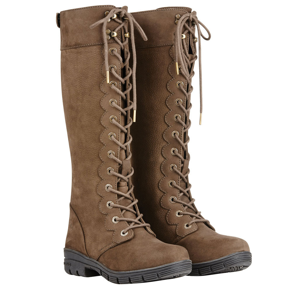 The Dublin Ladies Admiral Boots in Chocolate#Chocolate