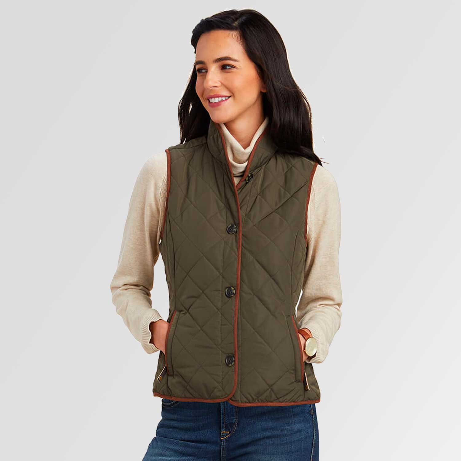 Ariat sleeveless store jacket