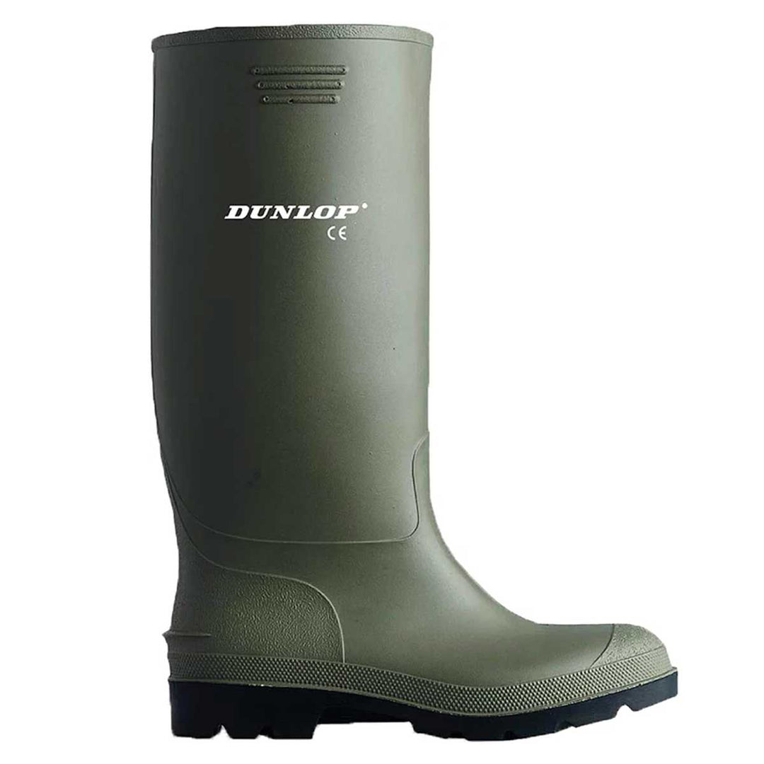 The Dunlop Pricemastor Welly in Green#Green