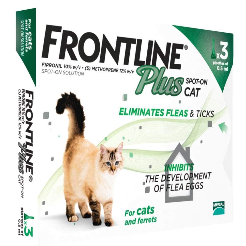 Frontline Plus Spot On - Cat - 3 pipette