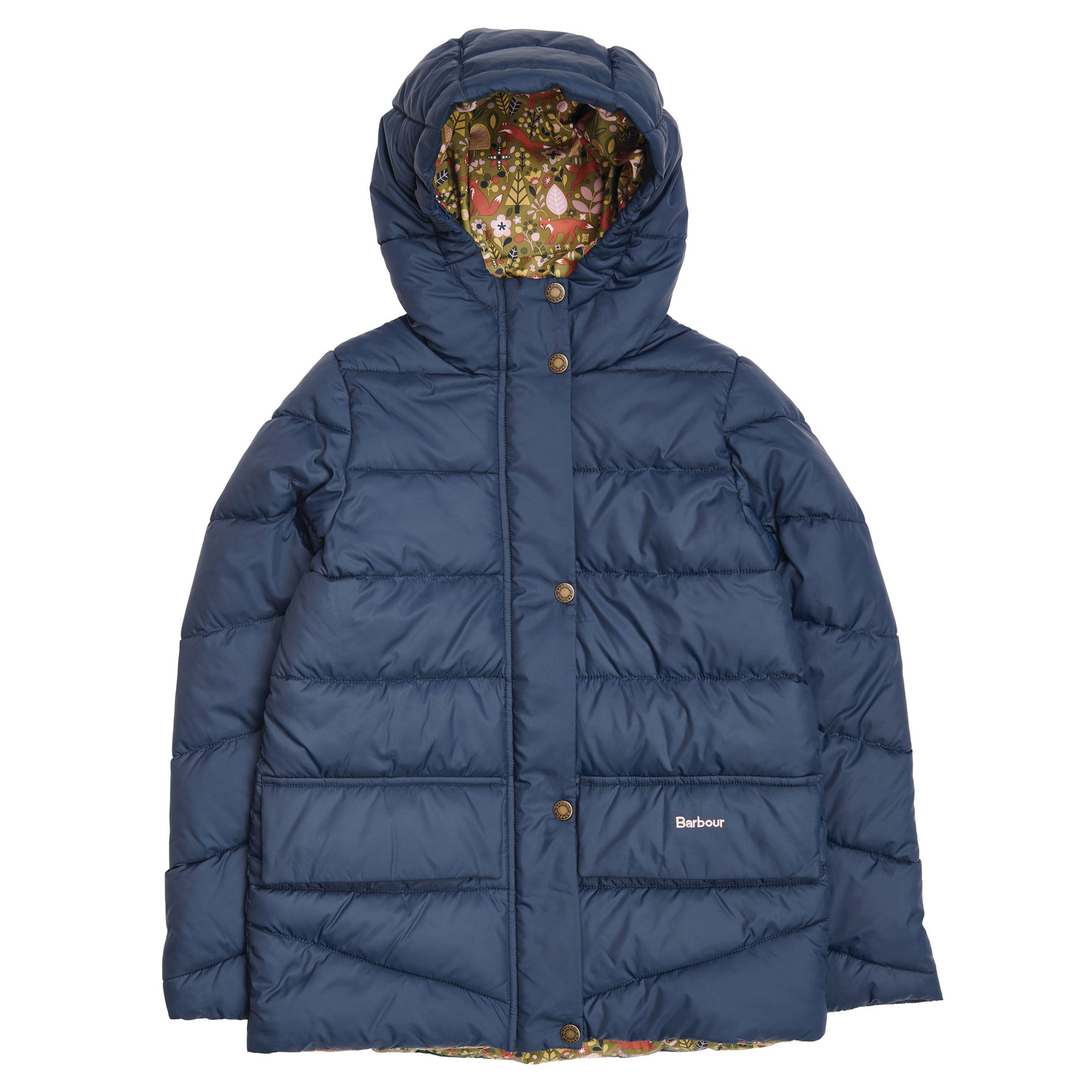 Barbour girls cheap quilted jacket