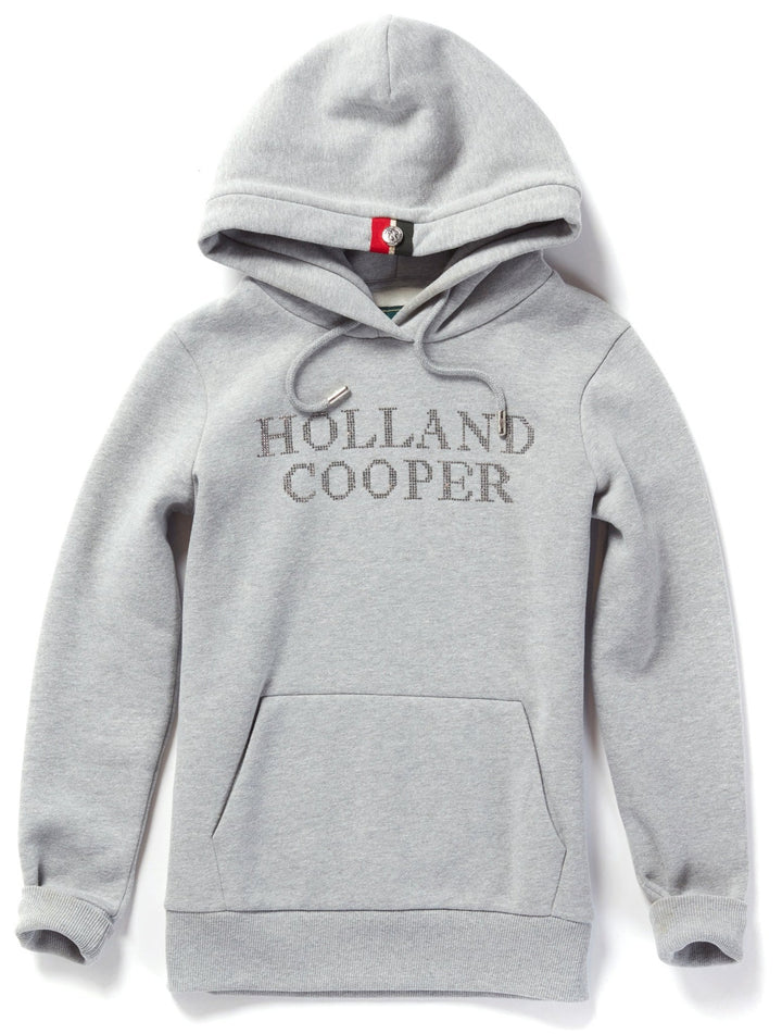 Holland Cooper Ladies Diamante Hoodie