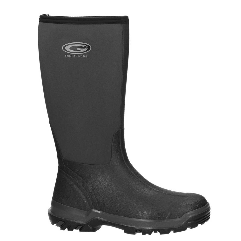 The Grubs Ladies Frostline 5.0 Insulating Wellies in Black#Black