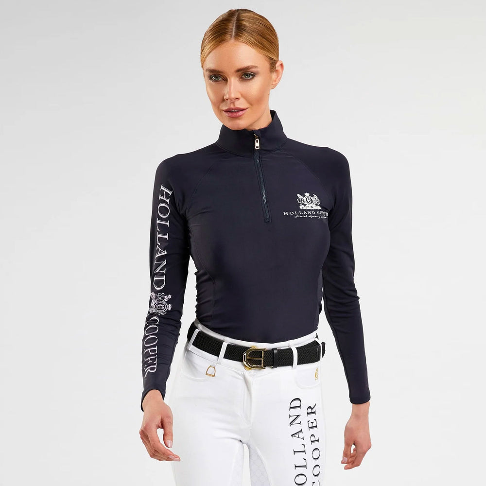 Holland Cooper Ladies Equi Baselayer#Navy