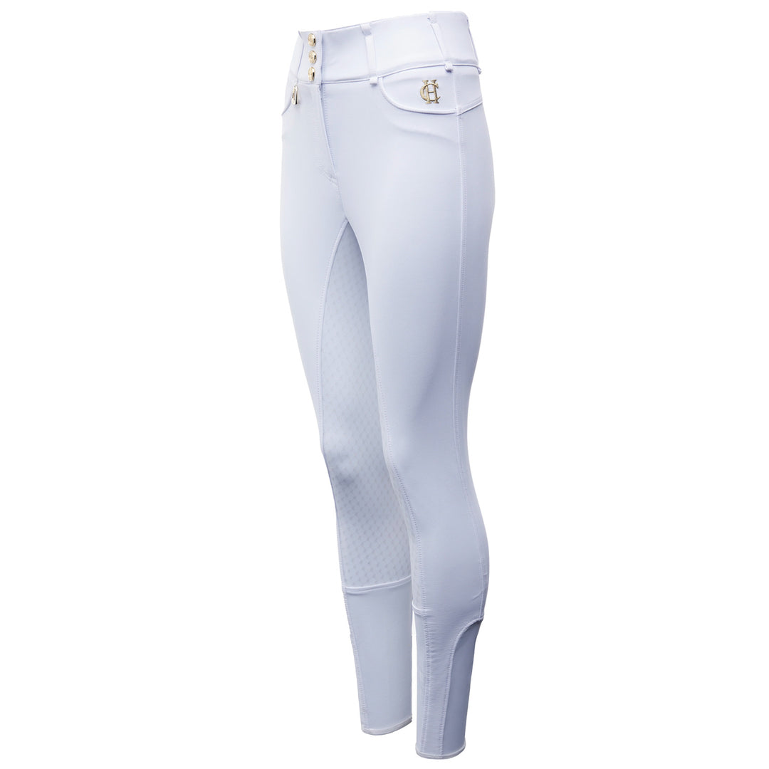 The Holland Cooper Ladies Competition Breeches in White#White