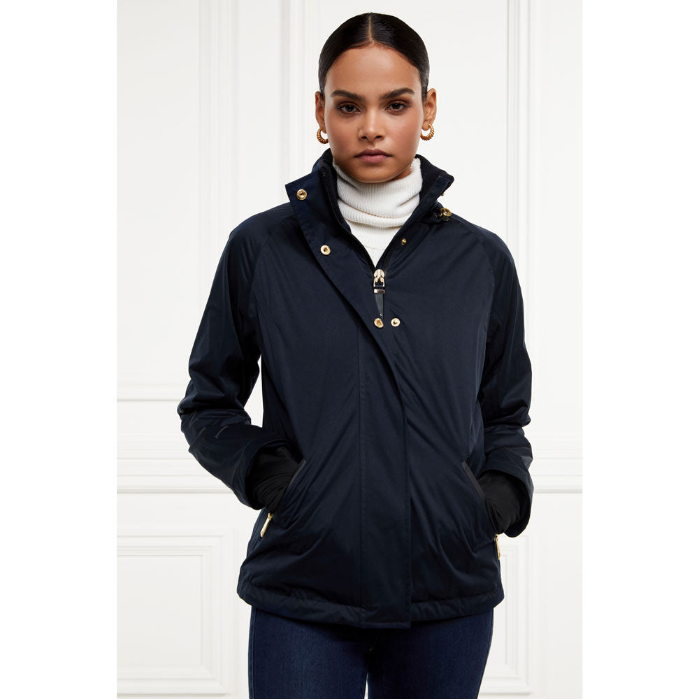 The Holland Cooper Ladies Carberry Training Jacket in Navy#Navy