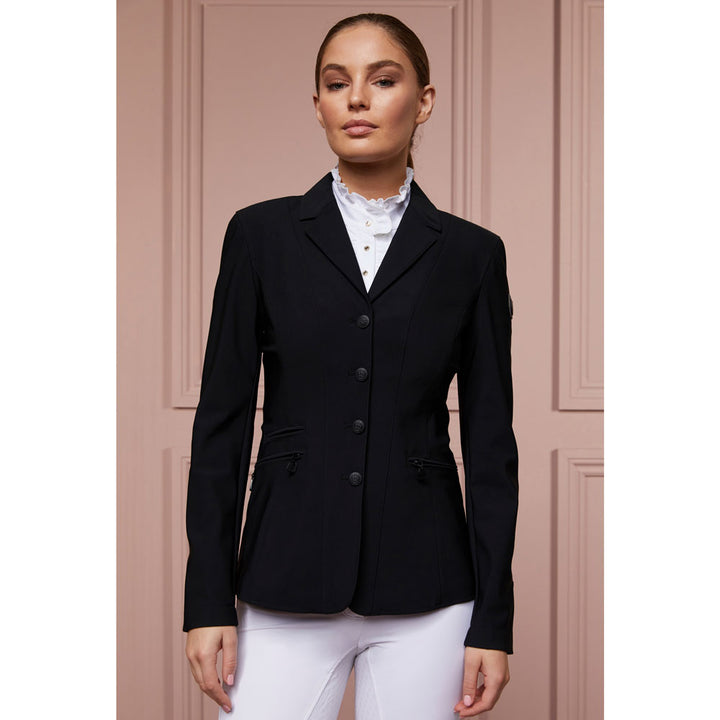The Holland Cooper Ladies The Competition Jacket in Black#Black