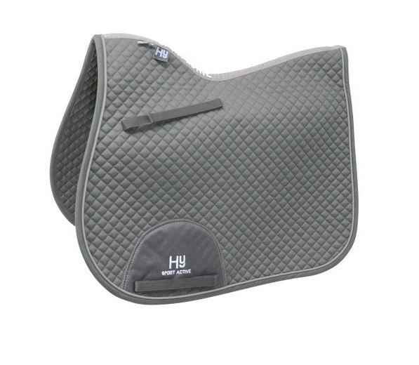 Hy Sport Active GP Saddle Pad in Grey#Grey