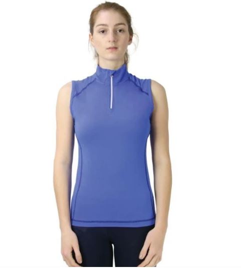 The Hy Sport Active Sleeveless Top in Royal Blue#Royal Blue