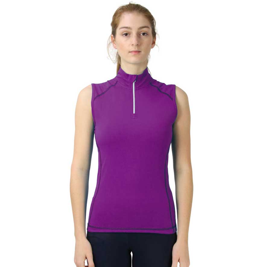 The Hy Sport Active Sleeveless Top in Purple#Purple