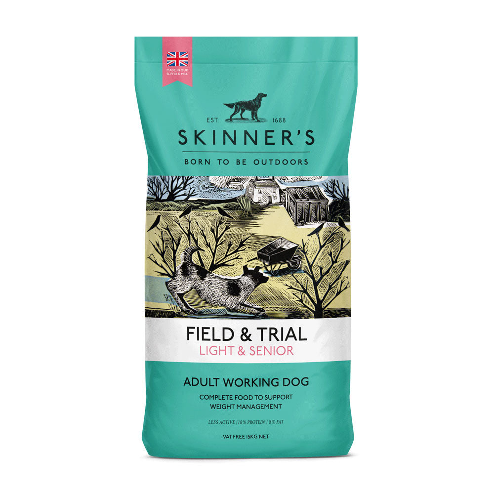 Skinners Field & Trial Light & Senior Dog Food 15kg