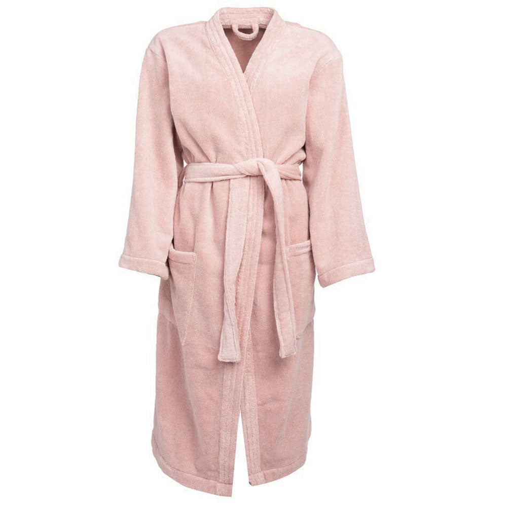 The Barbour Ladies Ada Dressing Gown in Light Pink#Light Pink