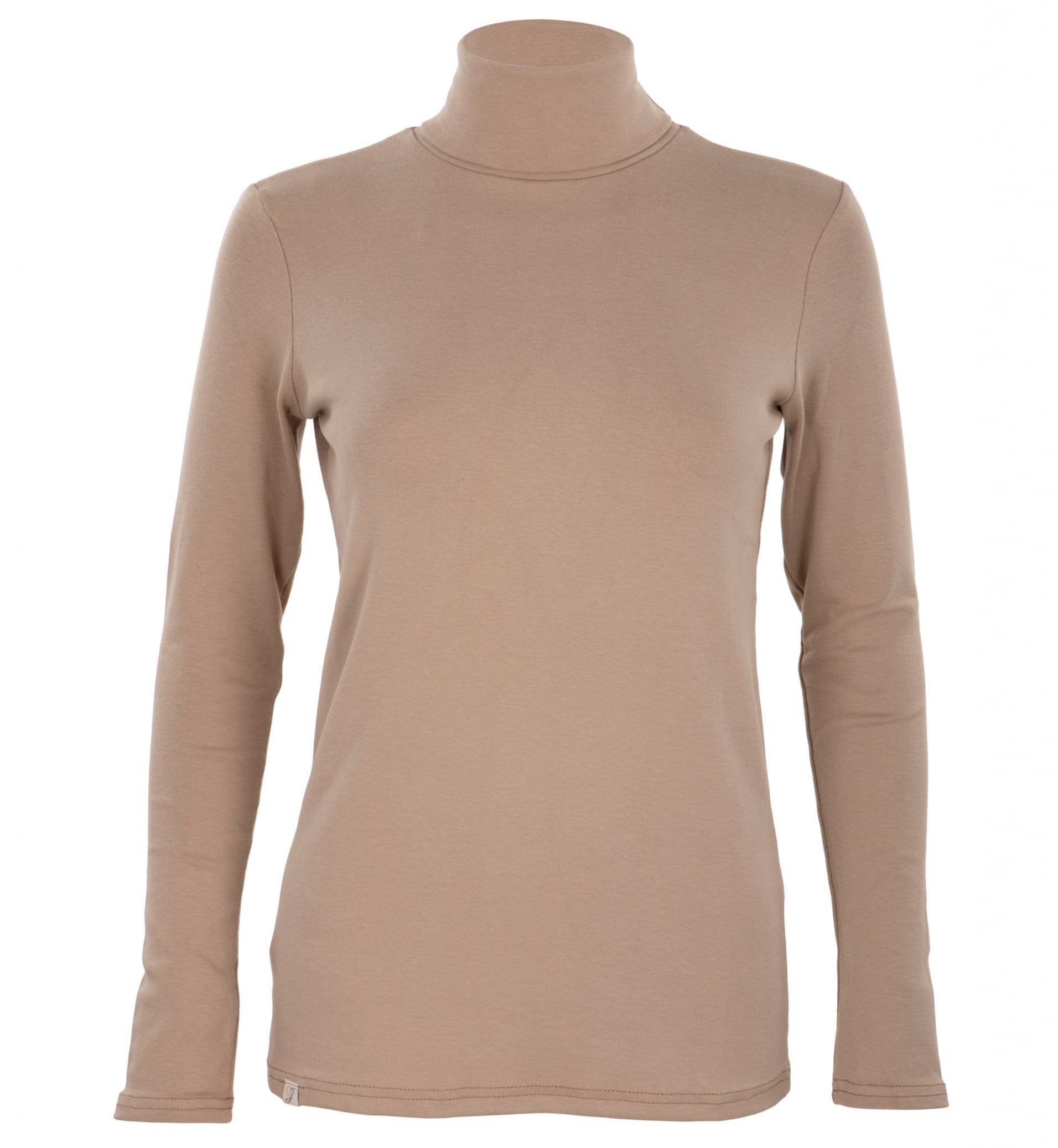 Jersey polo neck on sale ladies