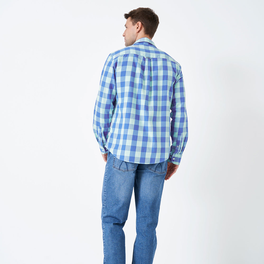 Crew Mens Brushed Flannel Check Shirt