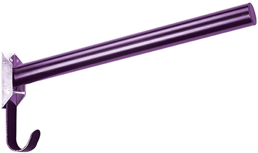 Pole Type Folding Saddle Rack Black in Purple#Purple