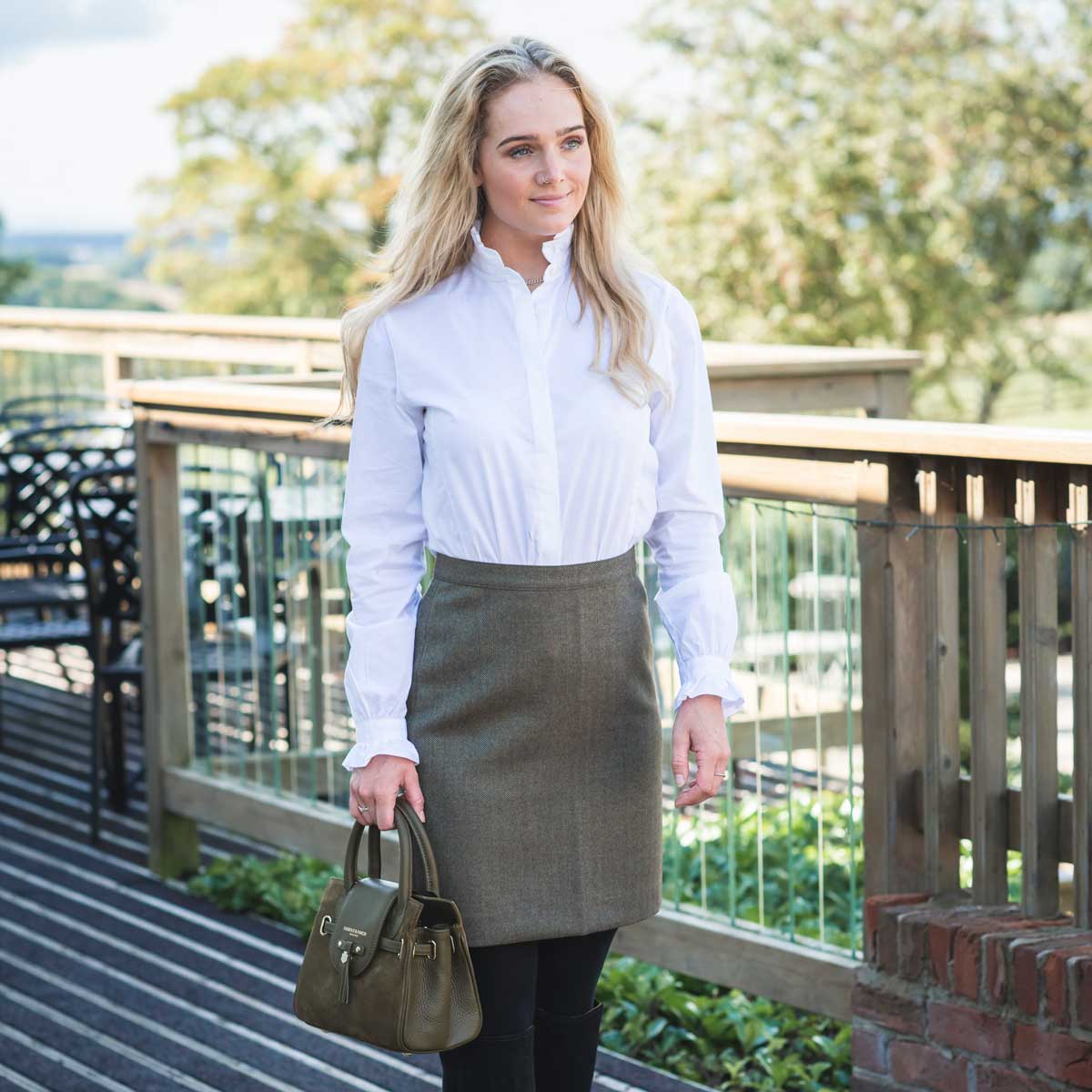 Tweed 2025 business skirt