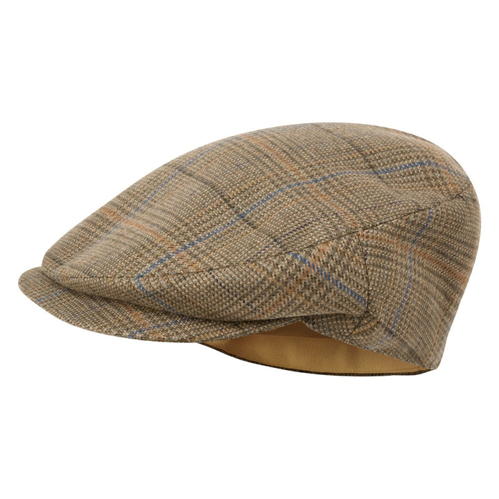 The Schoffel Mens Countryman Tweed Cap in Light Brown#Light Brown