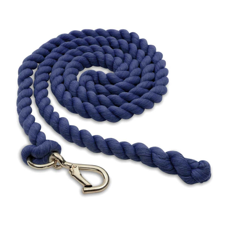 The Shires Plain Leadrope in Navy#Navy