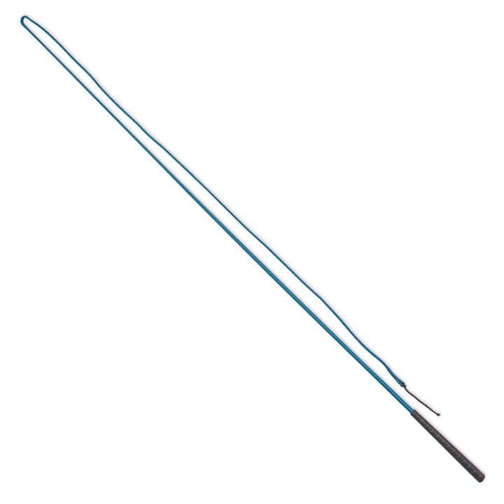 The Shires Lunge Whip with Plaited Thread Stem in Blue#Blue