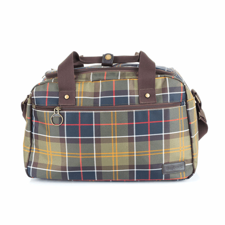 The Barbour Torridon Tartan Flight Bag in Check#Check