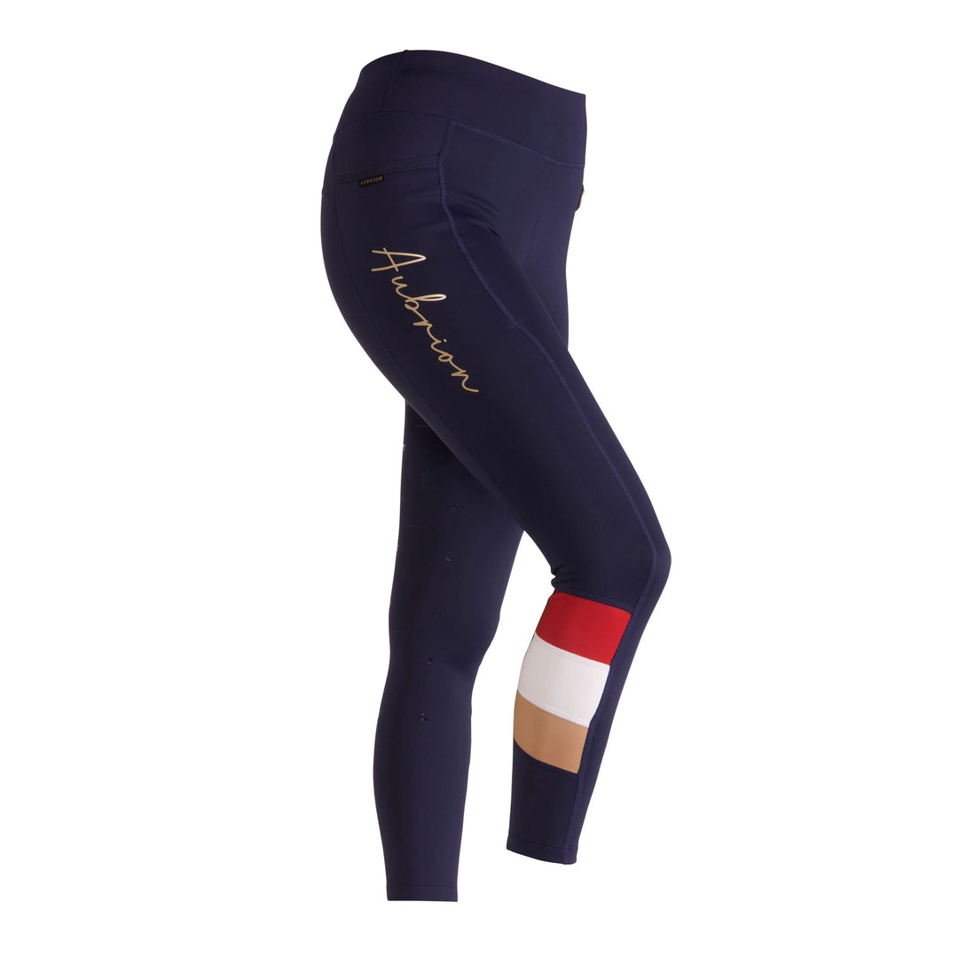 Clearance Sale Shires Aubrion Albany Ladies Riding Tights Grey X Small