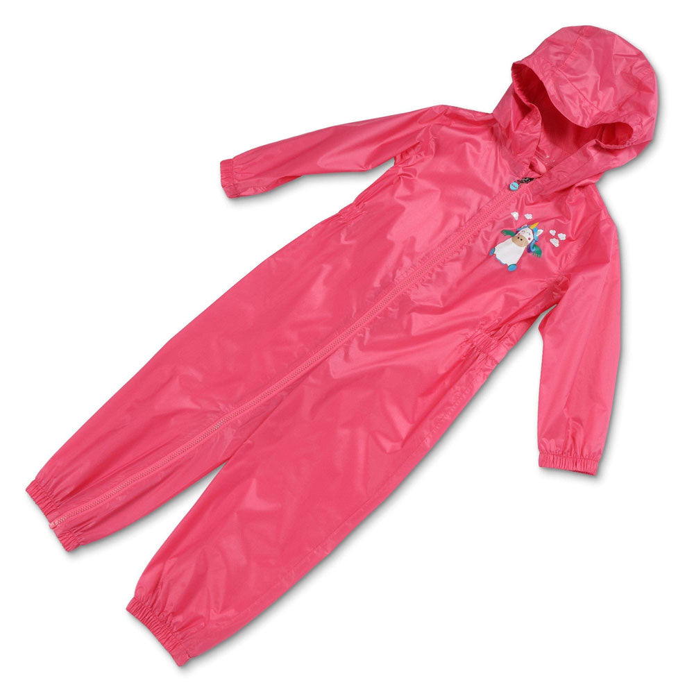Shires Childs Tikaboo Waterproof Suit in Pink#Pink