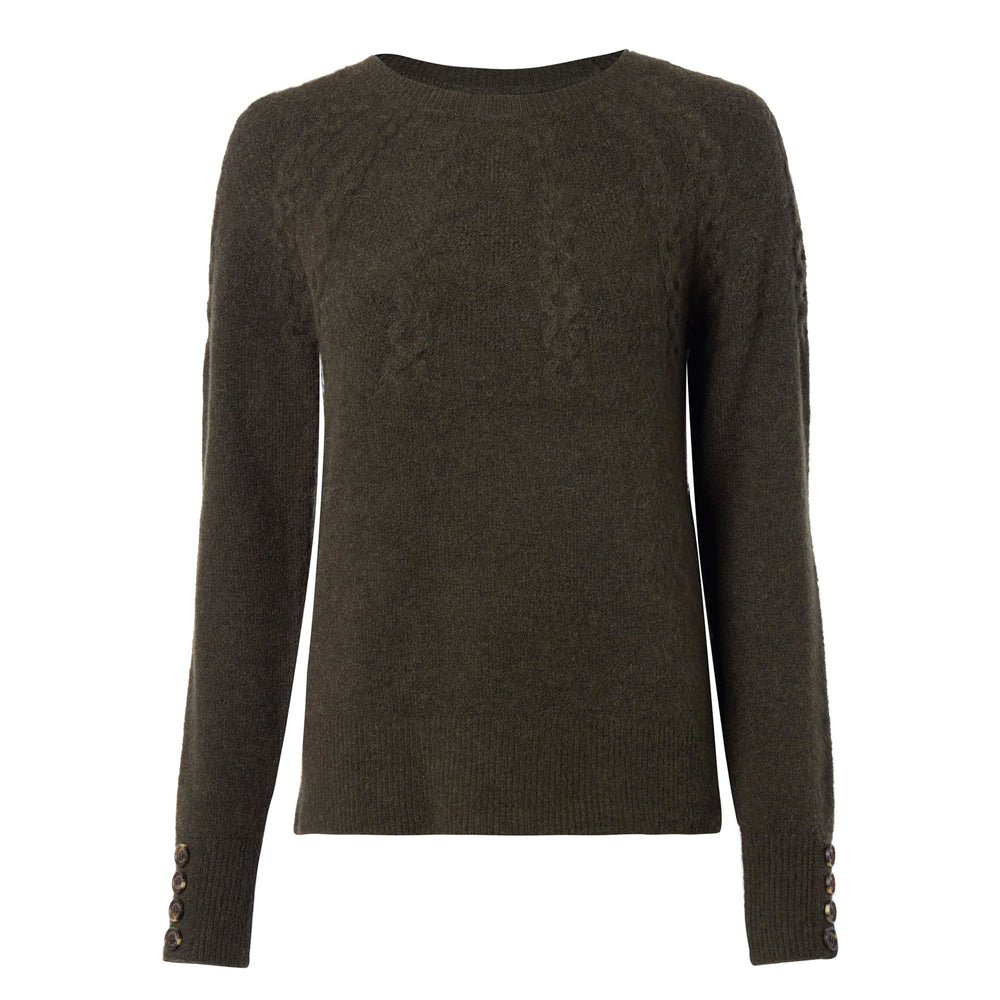 Holland Cooper Ladies Astoria Half Cable Knit