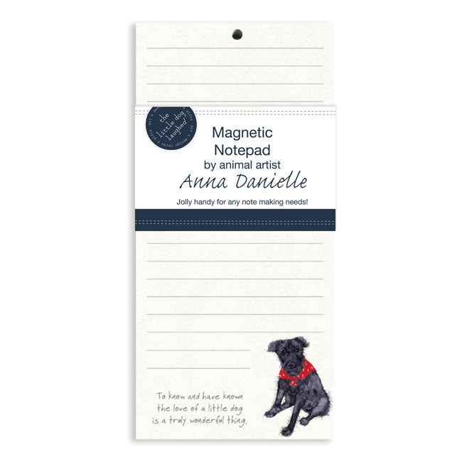 The Little Dog Laughed 'Little Dog' Magnetic Note Pad