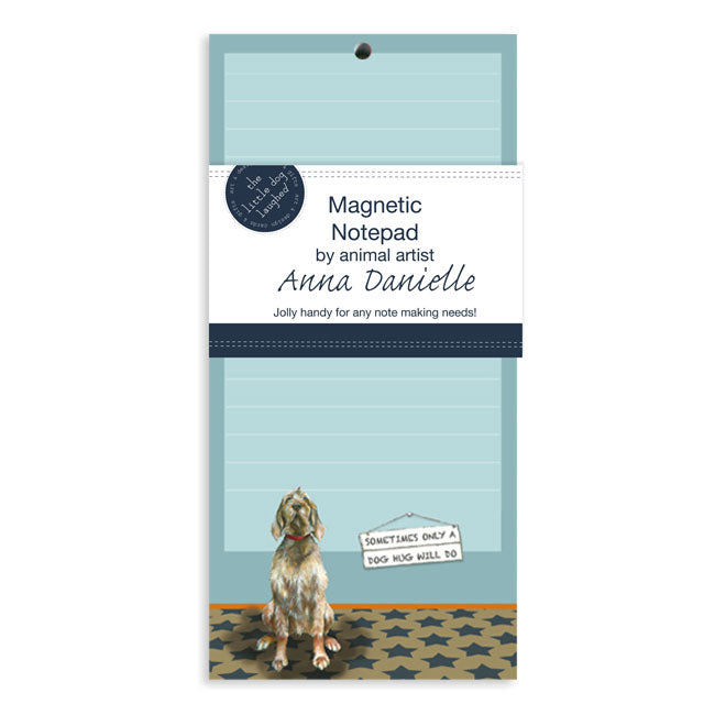 The Little Dog Laughed 'Dog Hug' Magnetic Note Pad