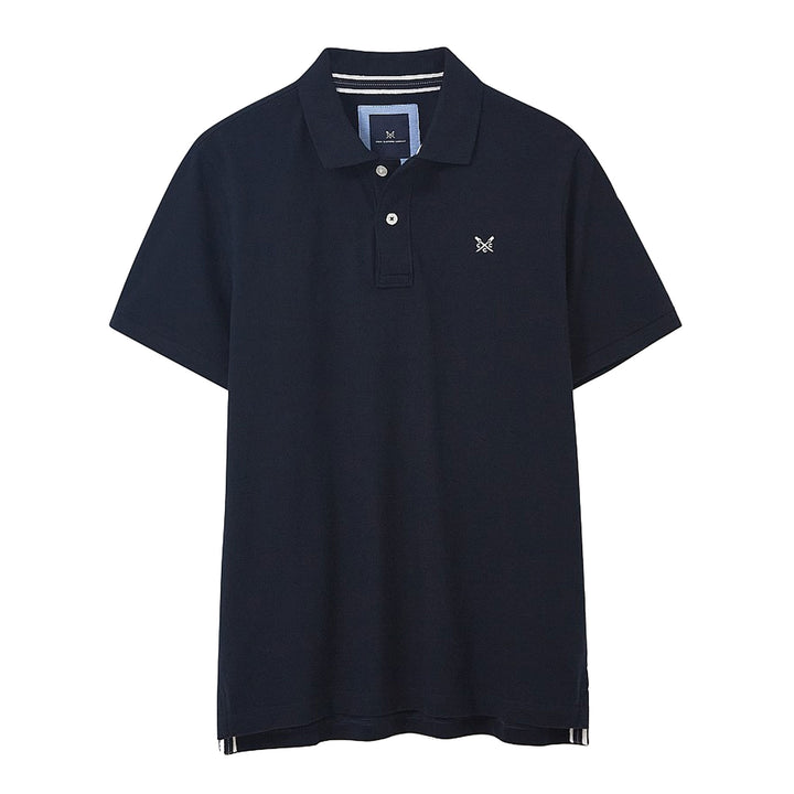 Crew Mens Classic Pique Polo#Navy