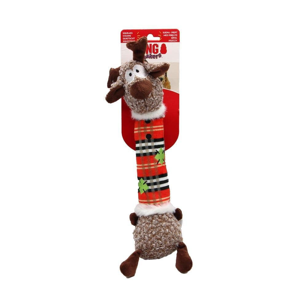 KONG Holiday Shakers Luvs Reindeer Single