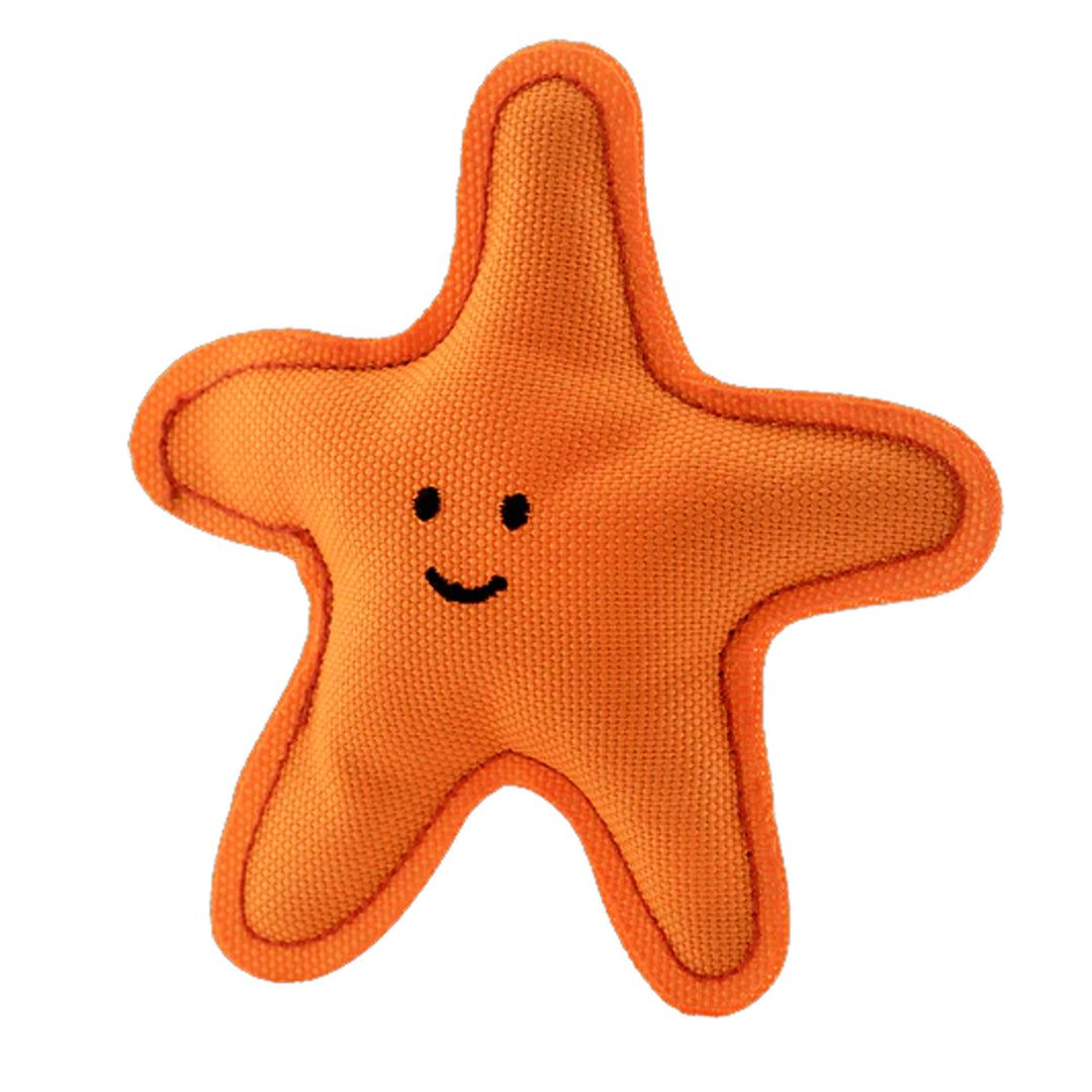 The Beco Catnip Toy - Starfish in Orange#Orange