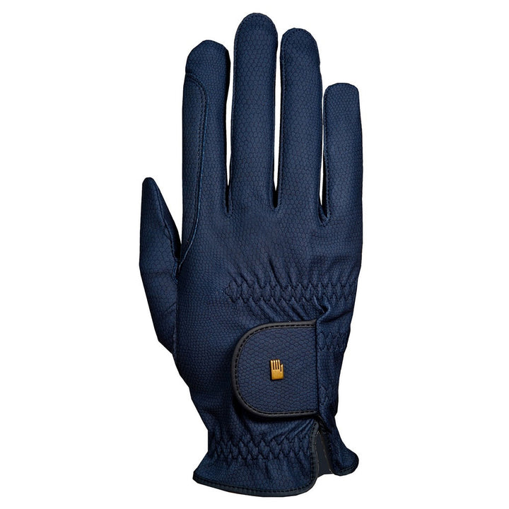 The Roeckl Ladies Chester Grip Riding Gloves in Navy#Navy