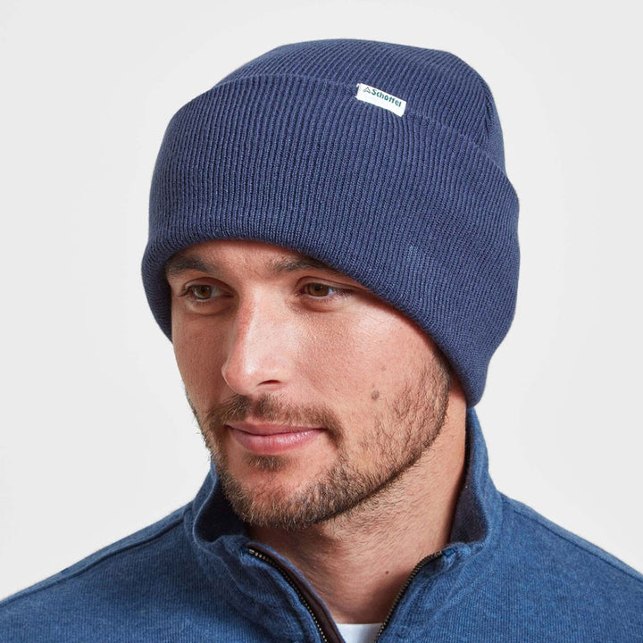 The Schoffel Buxton Beanie in Navy#Navy