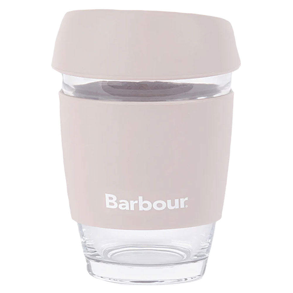 The Barbour Glass Coffee Cup in Dark Purple#Dark Purple