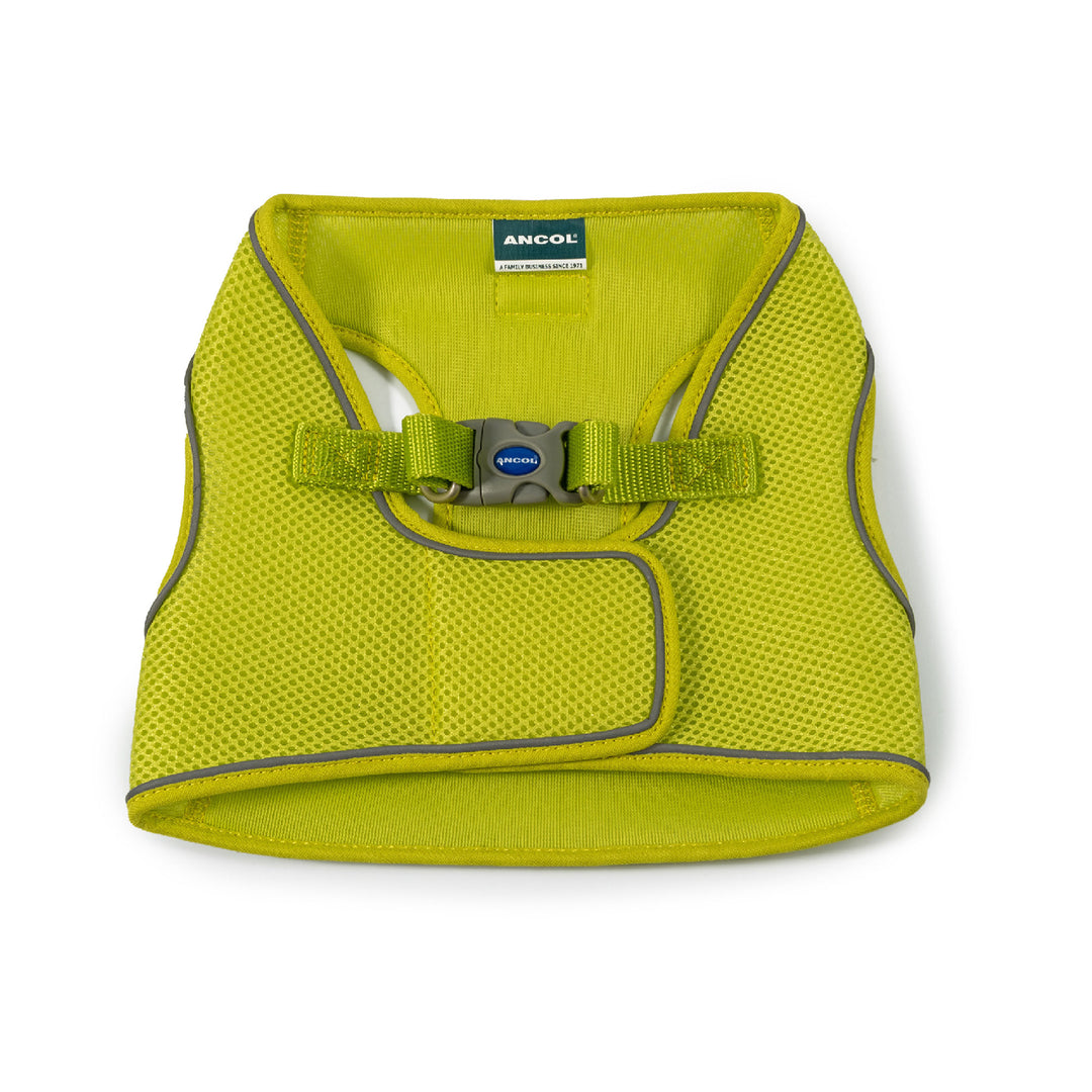 The Ancol Viva Step In Dog Harness in Lime#Lime