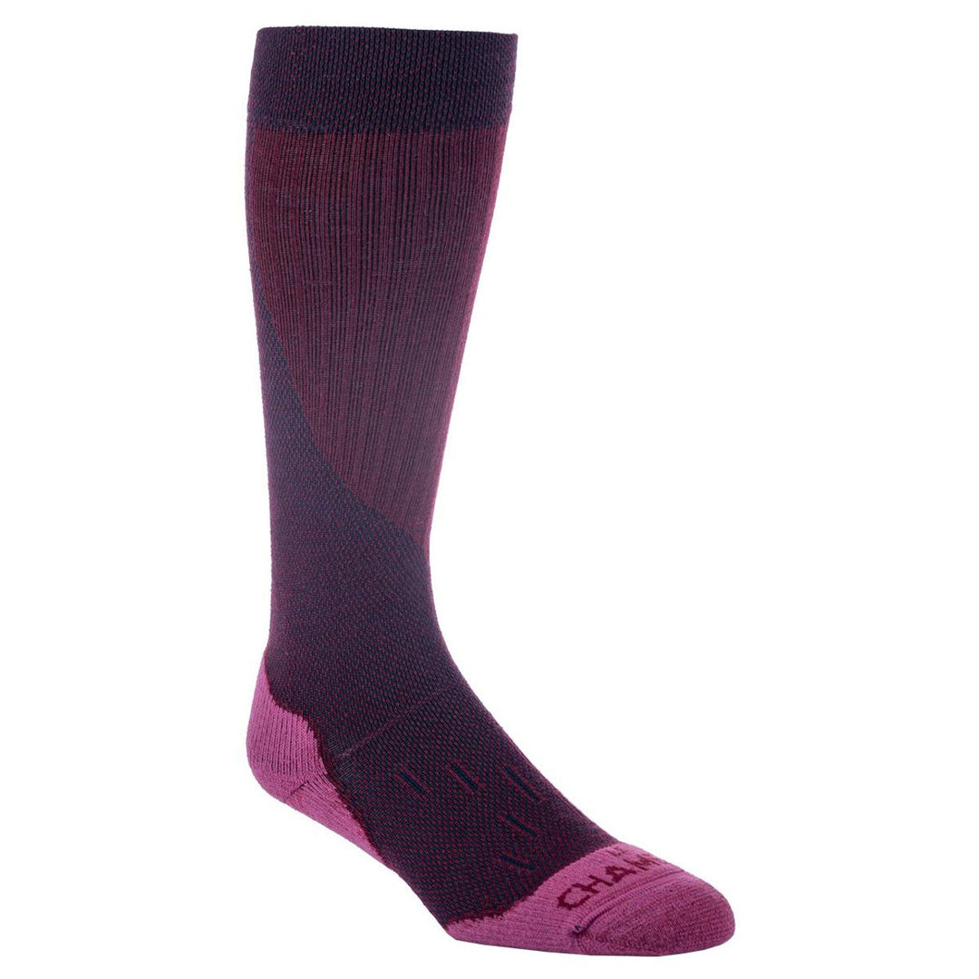 The Le Chameau Ladies Iris Socks in Red#Red