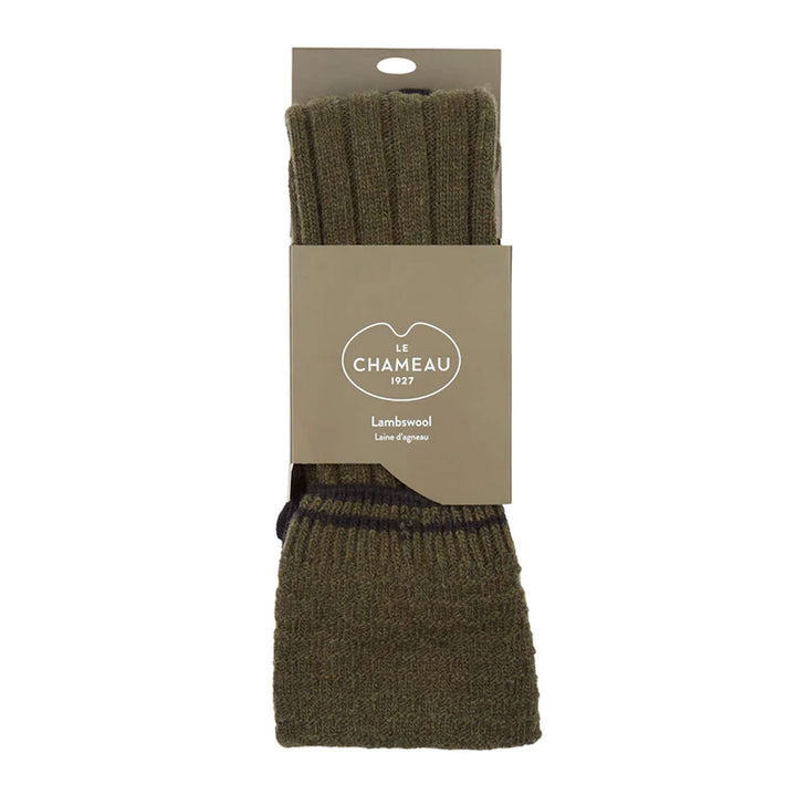 Le Chameau Mens Vierzon Shooting Socks in Dark Green#Dark Green