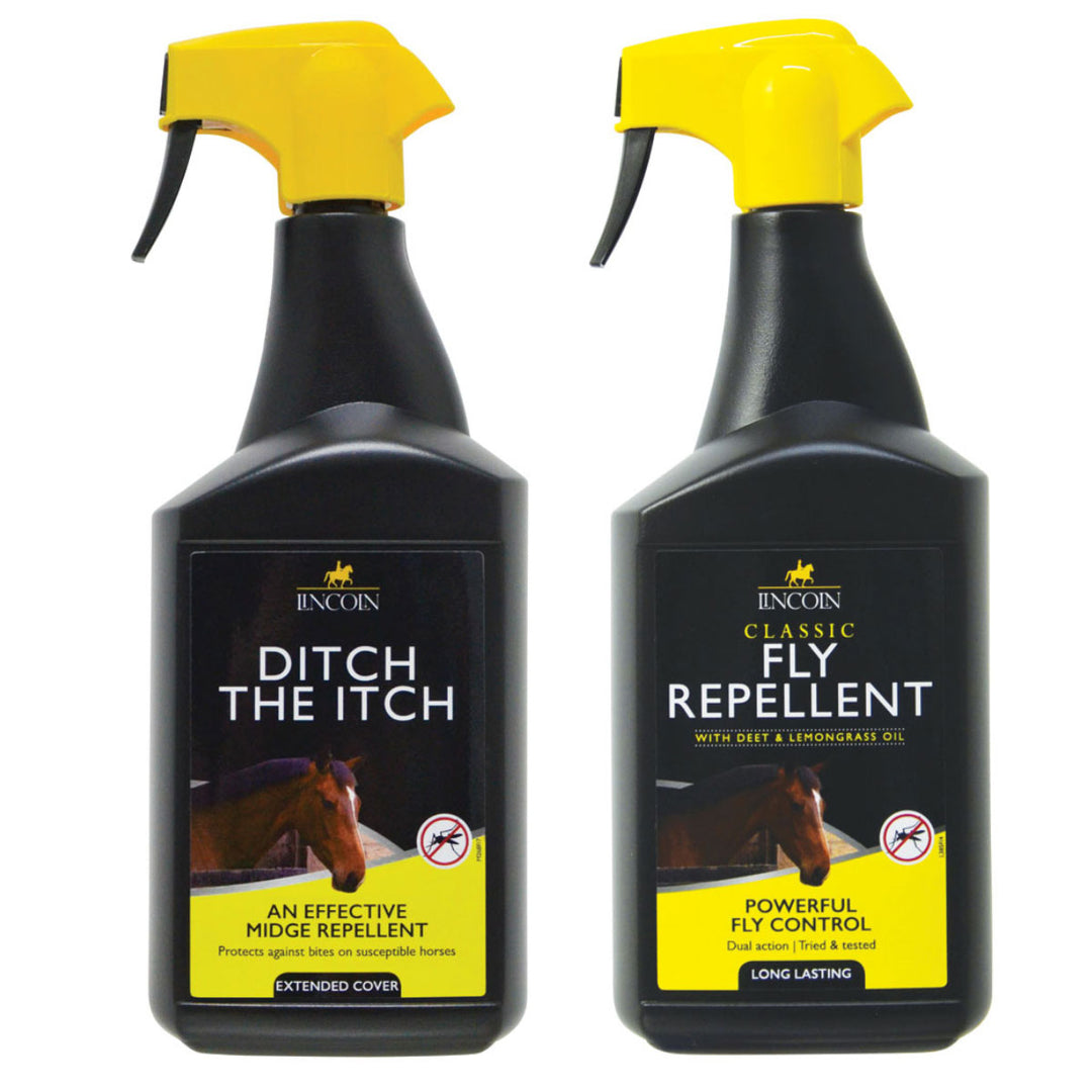 Lincoln Classic Fly Repellent 500ml & FOC Ditch the Itch 1L