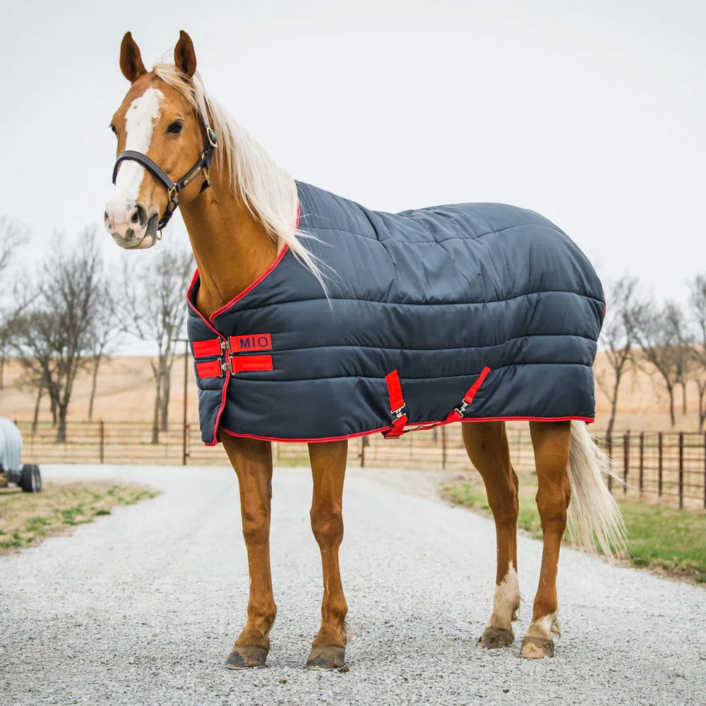 The Mio Insulator 150g Standard Neck Stable Rug in Navy#Navy