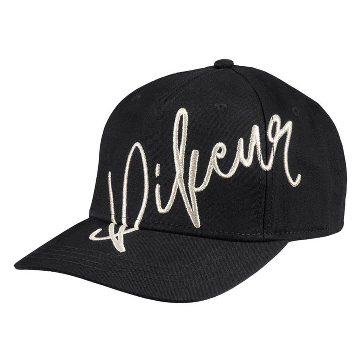 The Pikeur Ladies 'Pikeur' Embroidered Cap in Black#Black