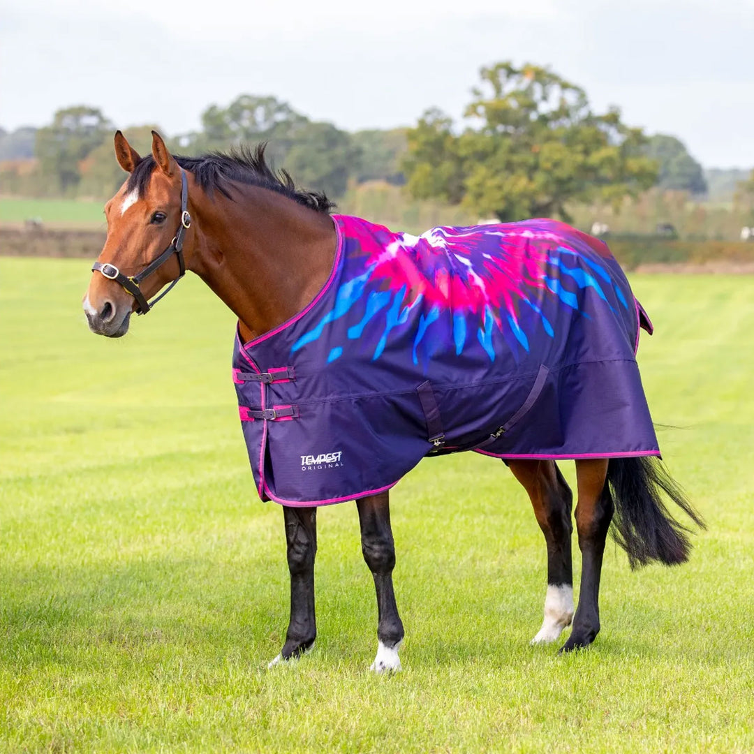 The Shires Tempest Original 100g Turnout Rug in Pink#Pink