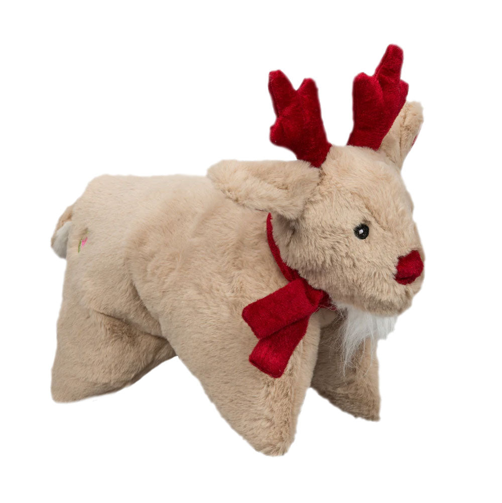 Hugglehounds Christmas Snuggles Reindeer Holiday Squooshie